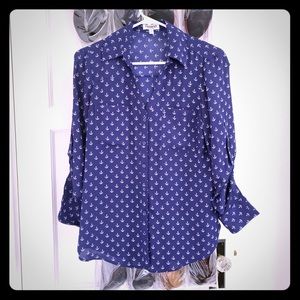 Express anchor button up